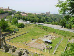 View from Volterra